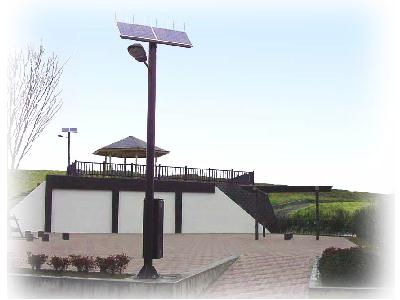 ソーラー発電LED照明 花火公園 EPL-180